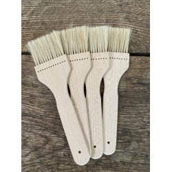 Bagepensel/grillpensel med flad brste