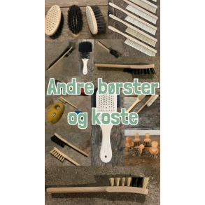Andre b&oslash;rster og koste