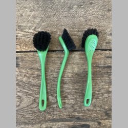 Opvaskeb�rste med plastikskaft